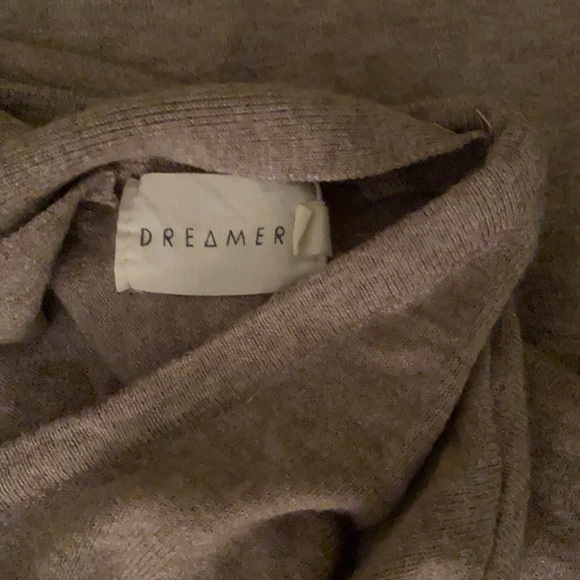 Lattice back, tunic sweater - Picture 3 of 3